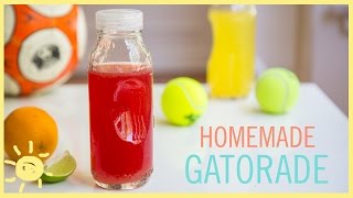 EAT  Homemade Gatorade [upl. by Ellehsar]