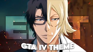 Aizen x Urahara  GTA IV Theme Edit [upl. by Ettenowtna]